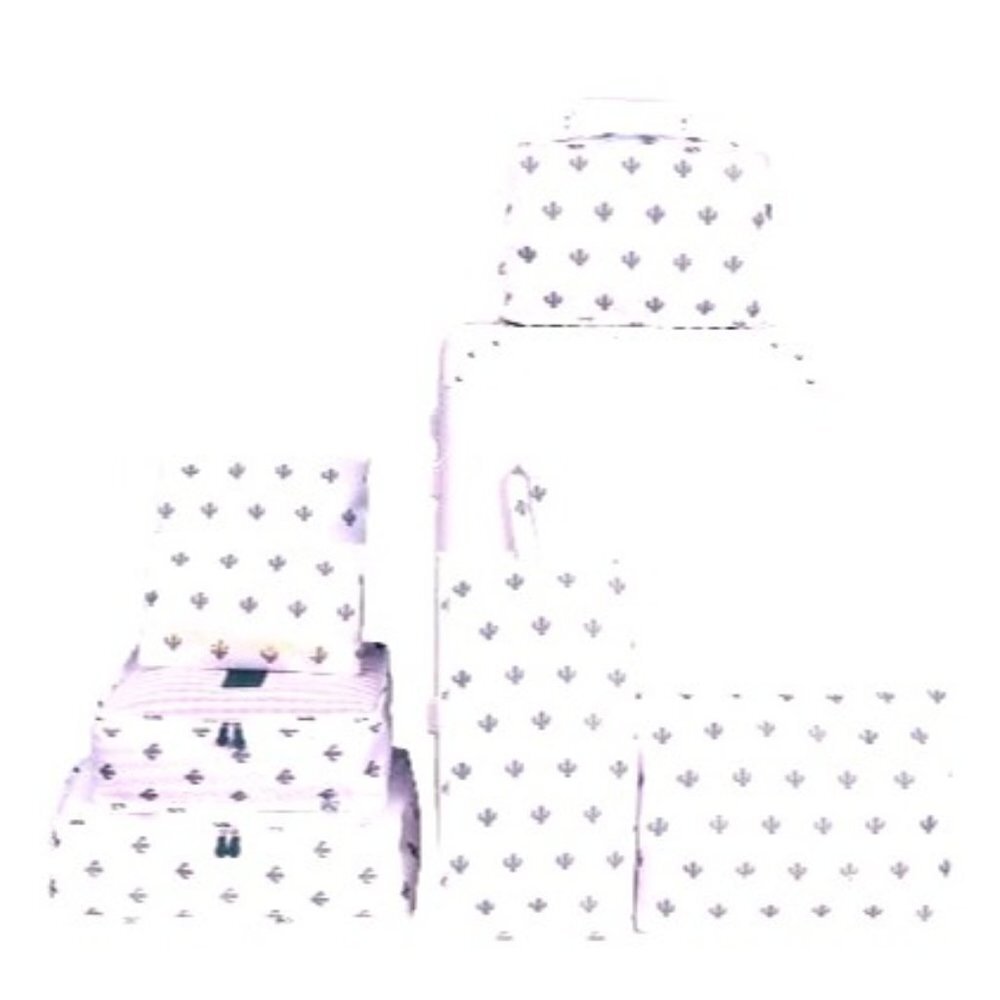 Cactus Pattern 7 PC Travel Bags Closet Dresser